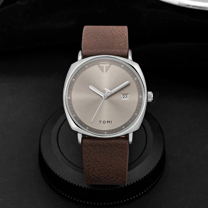 OEM Accept Quartz Watch Fashion Casual Simple Men's and Women's Watches Versatile Watch Reloj