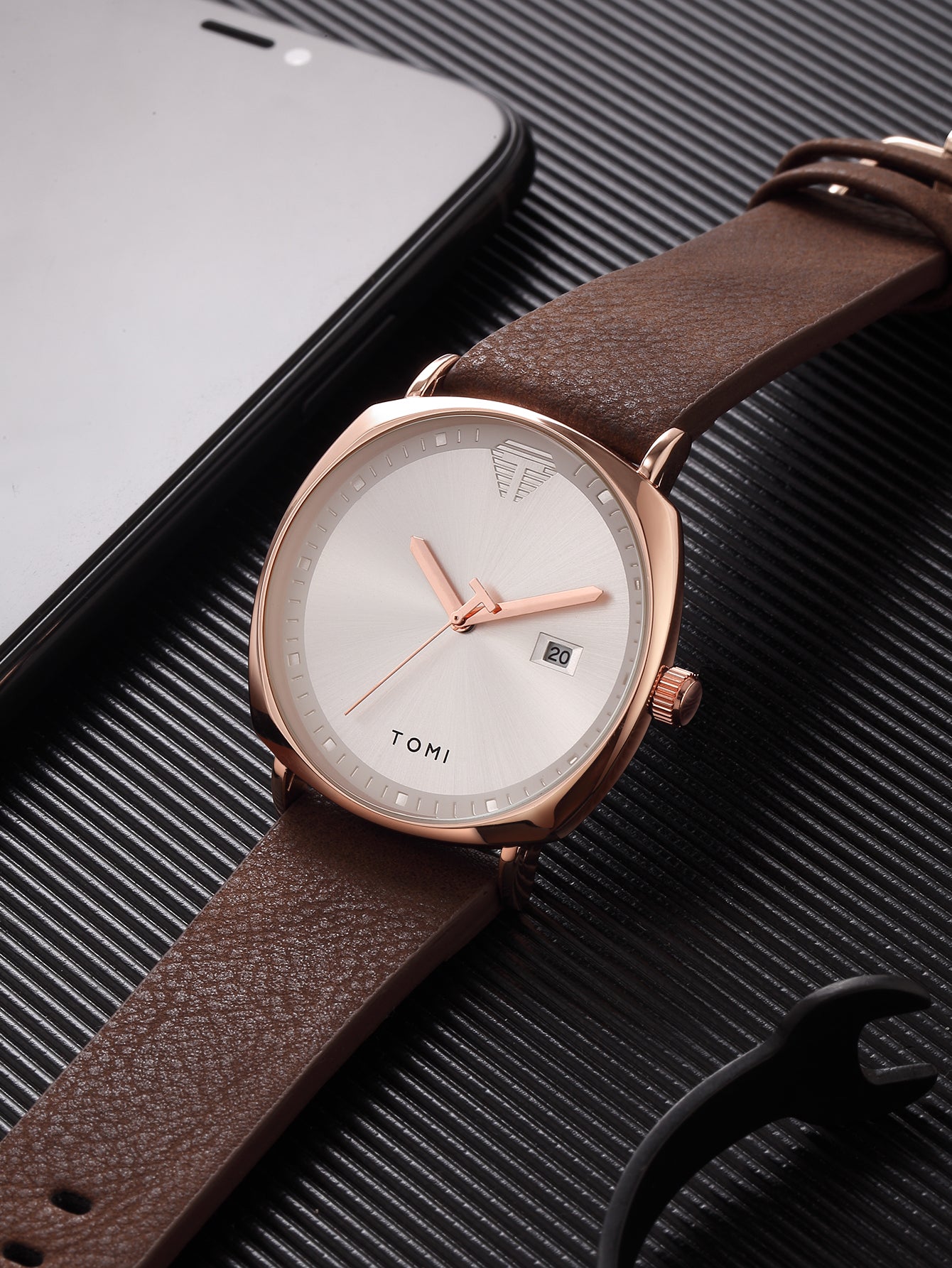 OEM Accept Quartz Watch Fashion Casual Simple Men's and Women's Watches Versatile Watch Reloj