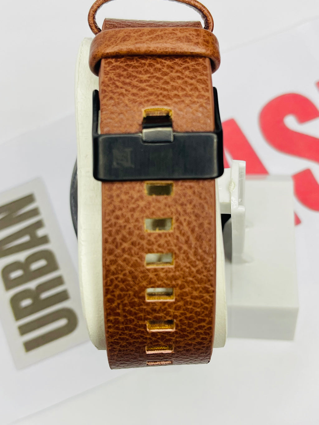 NS Brand Watches Mens Leather Sports Watch Mens Outdoor Sports quartz watch Chronograph Men's clock