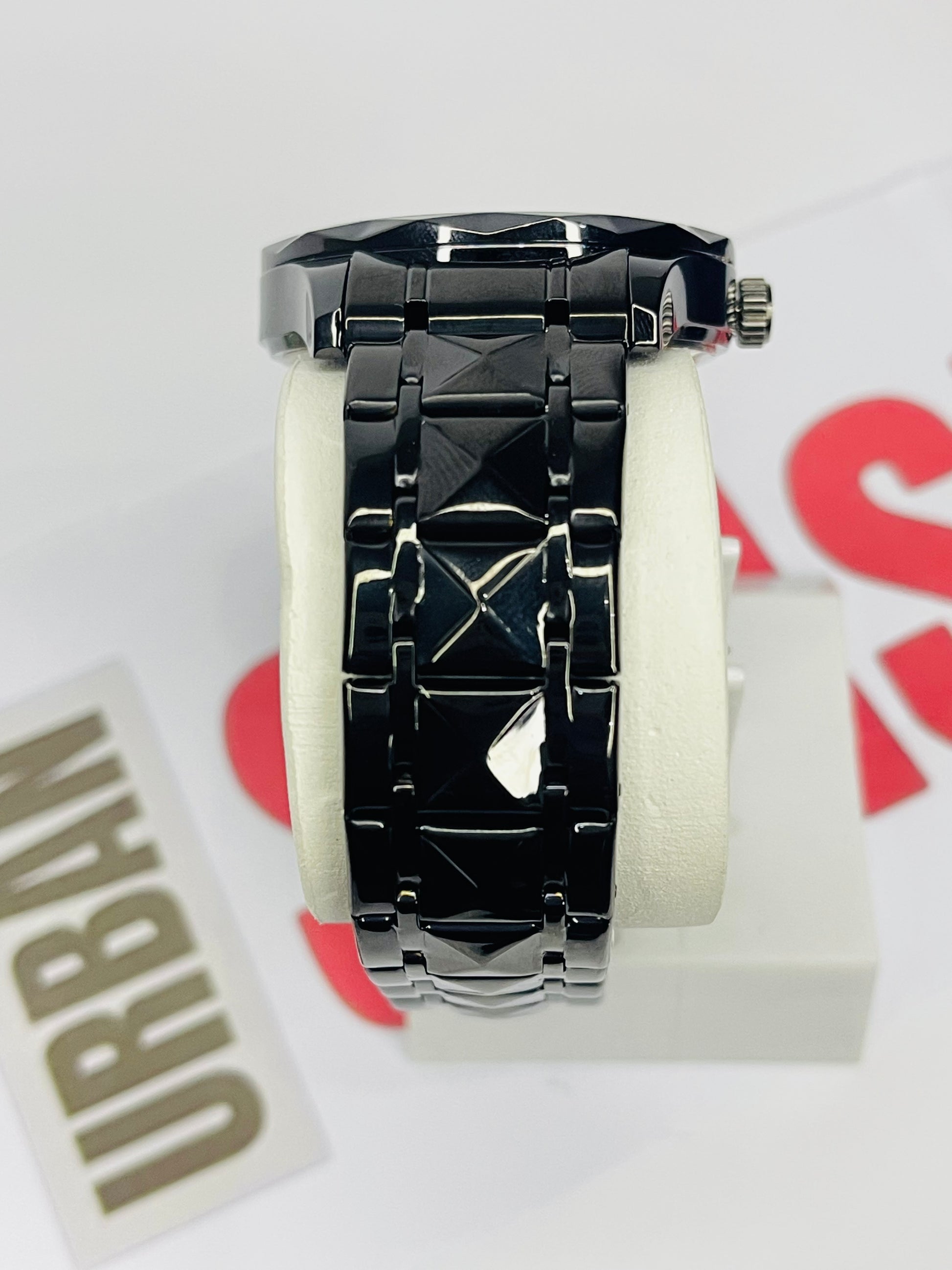 Black OPK 8151 Men's Watch Top Luxury Brand Quartz Watch Diamond Double Calendar Stainless Steel Waterproof Men's Business Watch