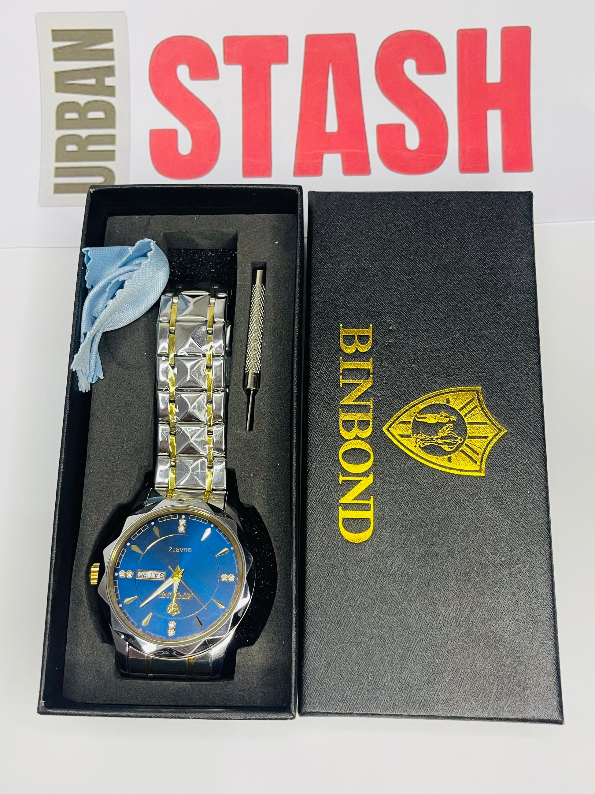 Blue 8151 Men's Watch Top Luxury Brand Quartz Watch