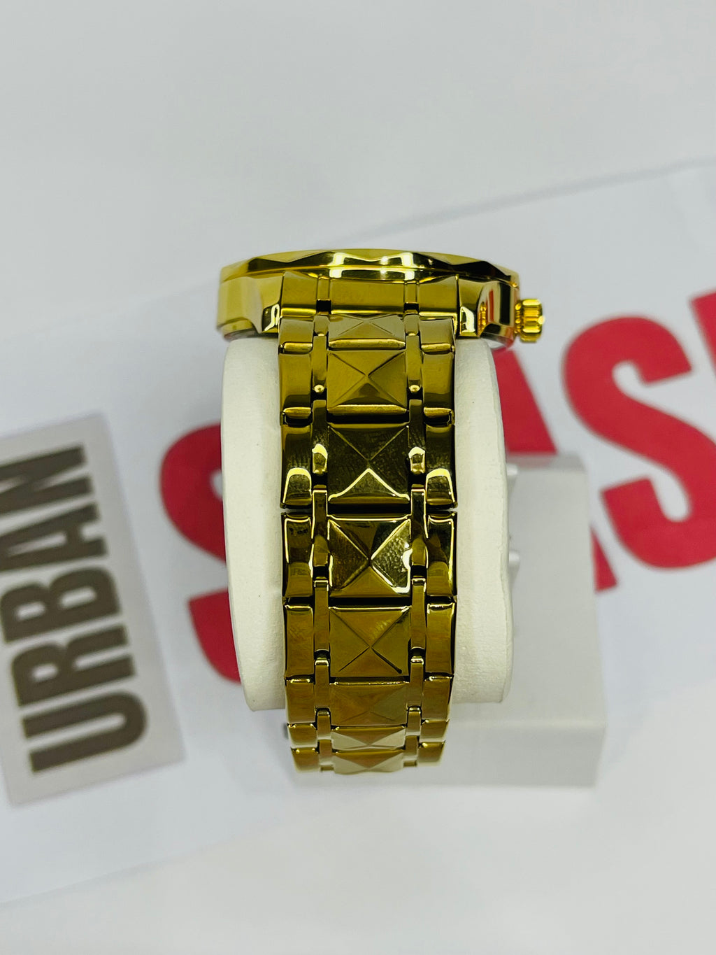 Golden OPK 8151 Men's Watch Top Luxury Brand Quartz Watch Diamond Double Calendar Stainless Steel Waterproof Men's Business Watch (Copy)