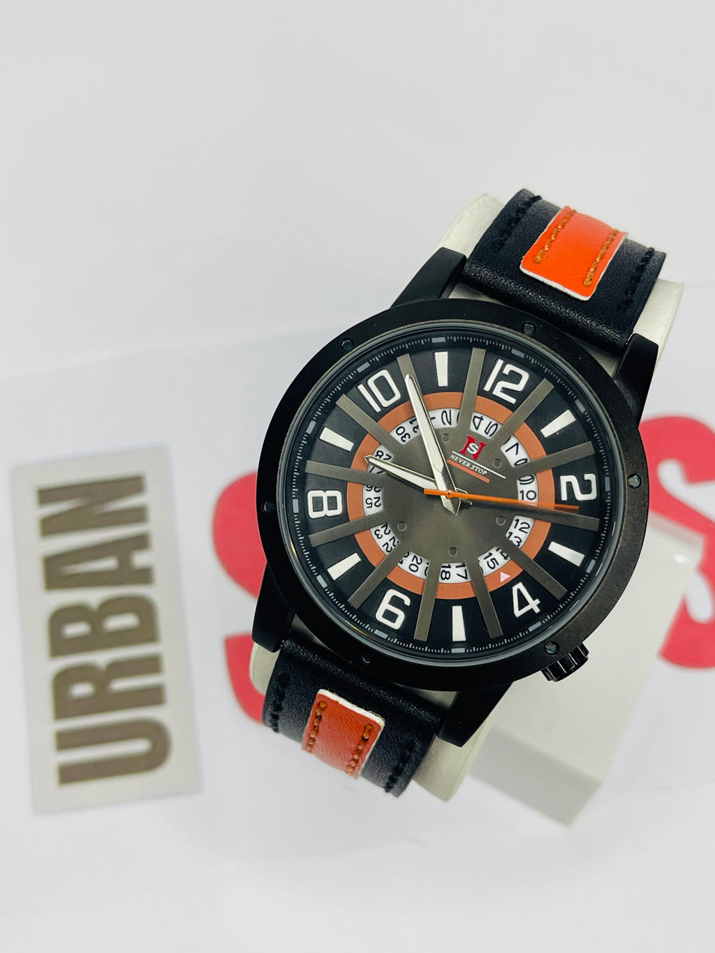 NS 9202 Leather Bracelets  Watch