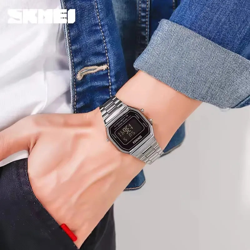 Alarm Clock Fashion Sports Watch for Men