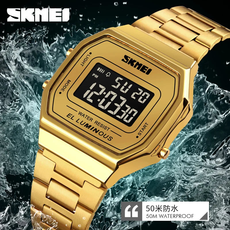 Alarm Clock Fashion Sports Watch for Men