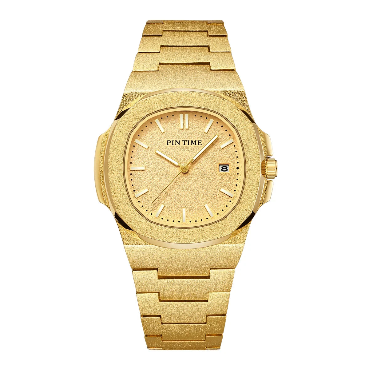 Custom Quartz Men's Wristwatch Classic Simple Square Design Analog Waterproof Sports Silicone Watch Miyota Relojes Low Price