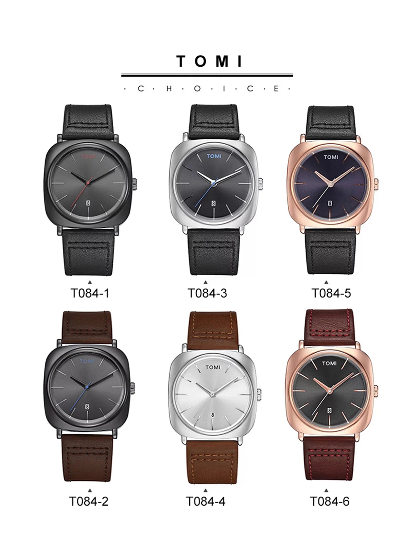 Men's Fashion Business Design Watch black