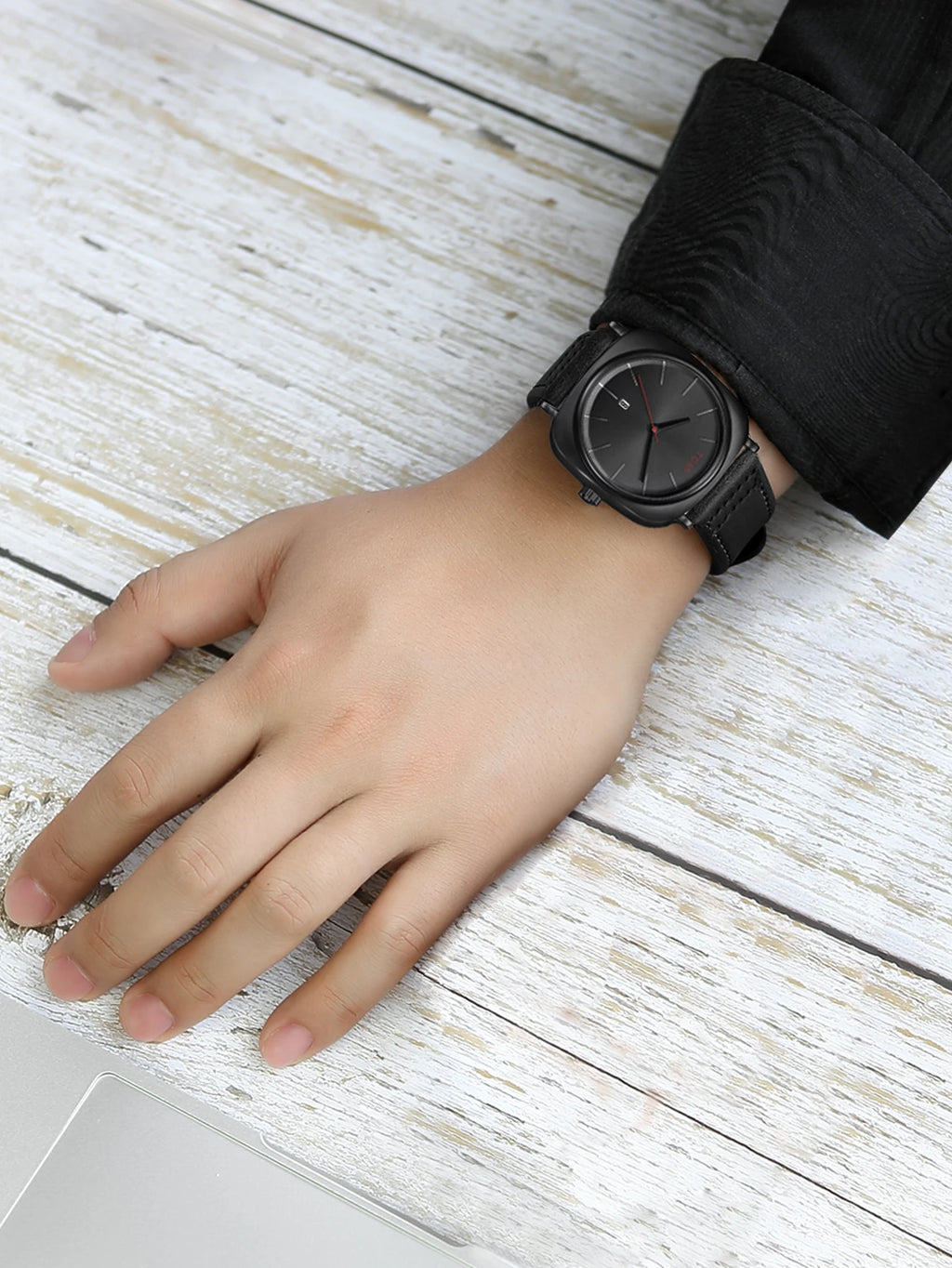 Men's Fashion Business Design Watch black