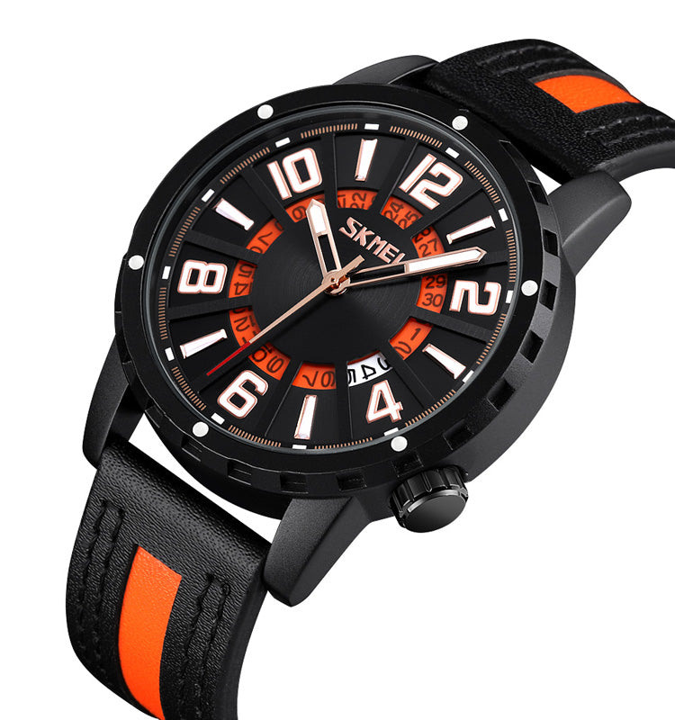 NS 9202 Leather Bracelets  Watch
